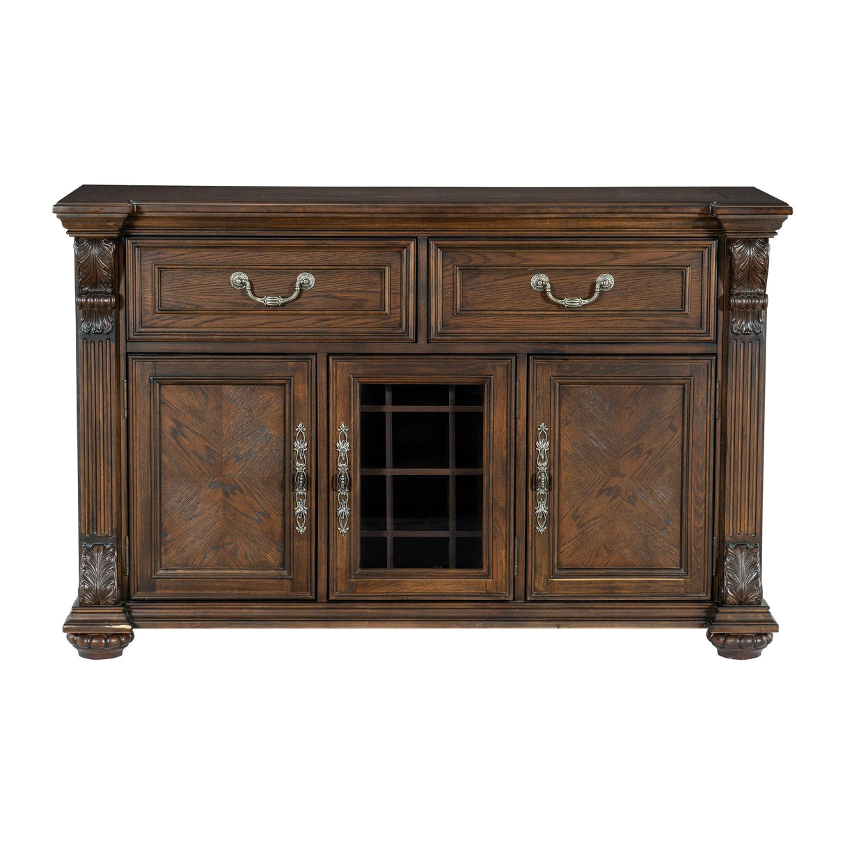 Bergen Dark Oak Server by Homelegance at Eve Furniture
