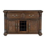 Bergen Dark Oak Server by Homelegance at Eve Furniture