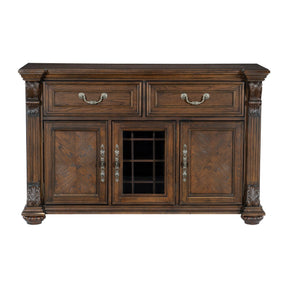 Bergen Dark Oak Server by Homelegance at Eve Furniture