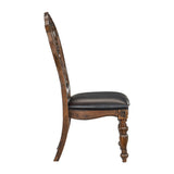 Bergen Dark Oak Side Chair, Set of 2 by Homelegance at Eve Furniture