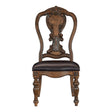 Bergen Dark Oak Side Chair, Set of 2 by Homelegance at Eve Furniture