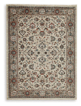 Beritham Blue/Brown/Beige Large Rug by Ashley at Eve Furniture