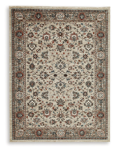 Beritham Blue/Brown/Beige Large Rug by Ashley at Eve Furniture