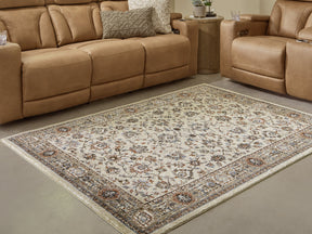 Beritham Blue/Brown/Beige Large Rug by Ashley at Eve Furniture