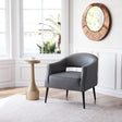 Berkeley Vintage Gray Accent Chair by Zuomod at Eve Furniture