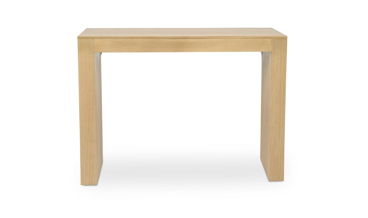 Berkley Console Table Natural by Moe's Home at Eve Furniture