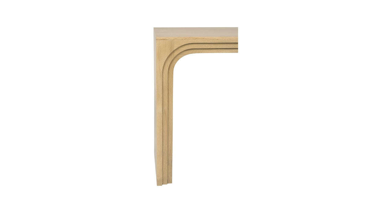 Berkley Console Table Natural by Moe's Home at Eve Furniture