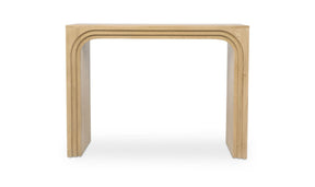Berkley Console Table Natural by Moe's Home at Eve Furniture