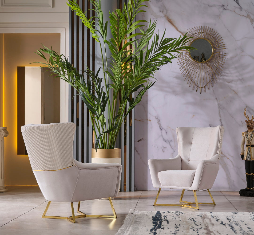 Berlin Beige 3-pieces (Sofa & Loveseat & Chair)Livingroom Set by Furnia at Eve Furniture