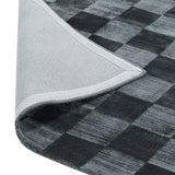 Berlin Check Ink Blue Rug by Classic Home at Eve Furniture
