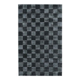 Berlin Check Ink Blue Rug by Classic Home at Eve Furniture