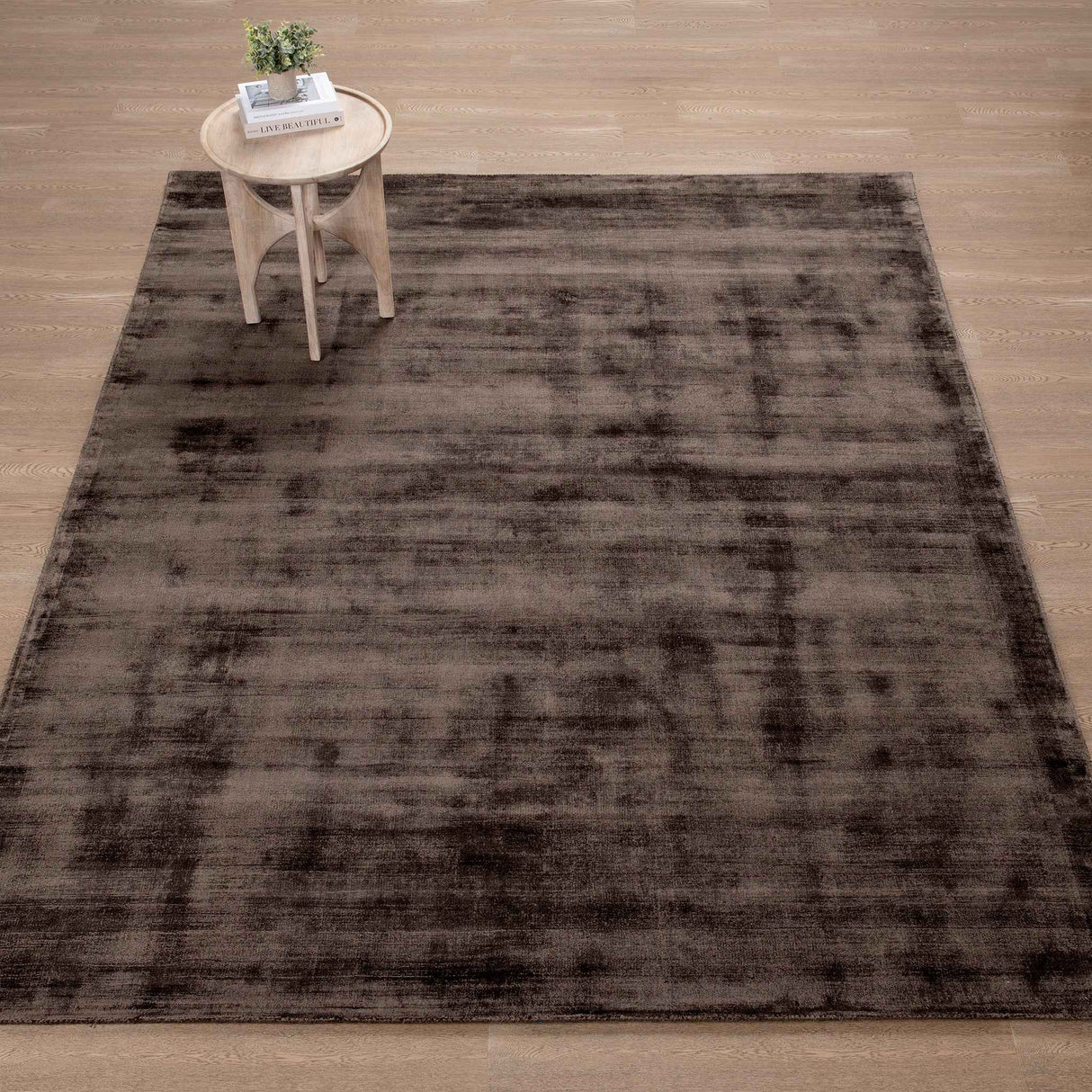 Berlin Ganache Brown Distressed Rug by Classic Home at Eve Furniture