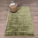 Berlin Olive Green Distressed Rug by Classic Home at Eve Furniture