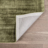 Berlin Olive Green Distressed Rug by Classic Home at Eve Furniture