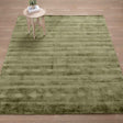 Berlin Olive Green Distressed Rug by Classic Home at Eve Furniture