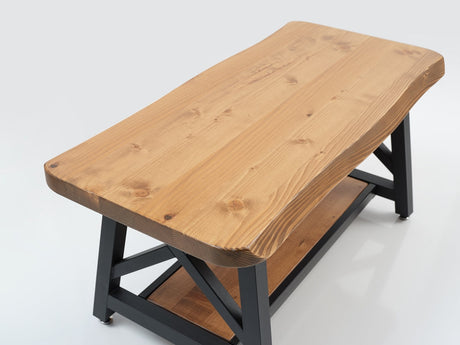 Berlin Solid Wood Coffee Table by Furnia at Eve Furniture
