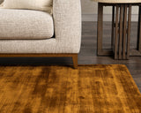 Berlin Vintage Gold Distressed Rug by Classic Home at Eve Furniture