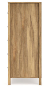 Bermacy Light Brown Chest of Drawers by Ashley at Eve Furniture