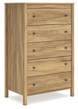 Bermacy Light Brown Chest of Drawers by Ashley at Eve Furniture