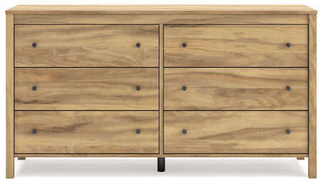 Bermacy Light Brown Dresser by Ashley at Eve Furniture