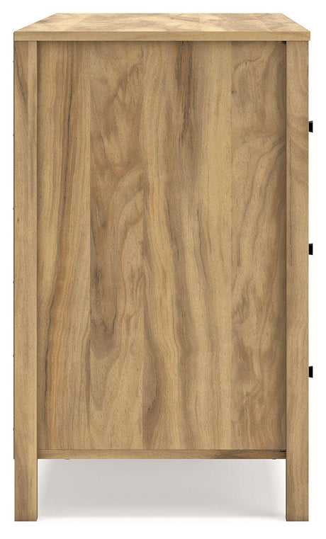 Bermacy Light Brown Dresser by Ashley at Eve Furniture