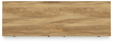 Bermacy Light Brown Dresser by Ashley at Eve Furniture