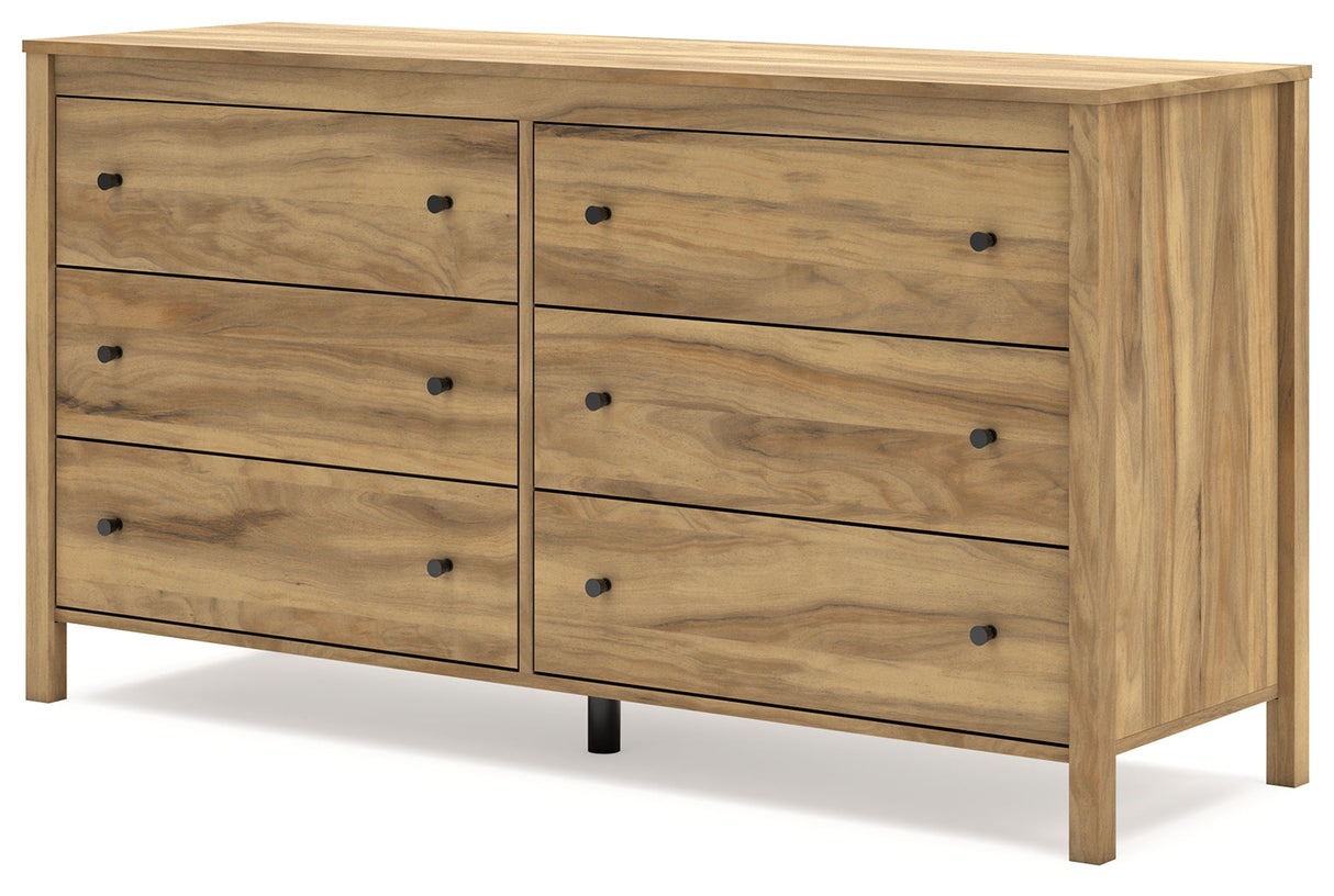 Bermacy Light Brown Dresser