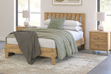 Bermacy Light Brown Full Slat Platform Bed by Ashley at Eve Furniture