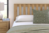 Bermacy Light Brown Full Slat Platform Bed by Ashley at Eve Furniture