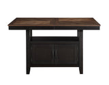 Bermuda 60-80″ Storage Counter Table with 20″ Leaf by Steve Silver at Eve Furniture