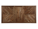 Bermuda Black/Dark Acacia Counter Height Dining Set by Steve Silver at Eve Furniture