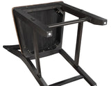 Bermuda Black/Dark Acacia Counter Height Dining Set by Steve Silver at Eve Furniture