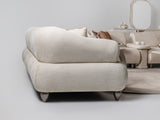 Bern 3-pieces (Sofa & Loveseat & Chair) Livingroom Set Cream by Furnia at Eve Furniture