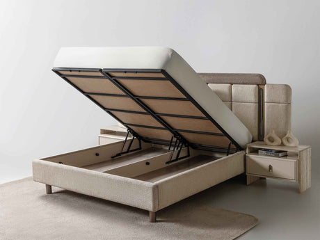 Bern Bed Frame With Headboard by Furnia at Eve Furniture