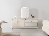 Bern Console With Mirror by Furnia at Eve Furniture