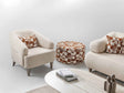 Bern Cream Chair by Furnia at Eve Furniture