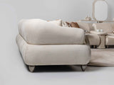 Bern Cream Moduler Sofa by Furnia at Eve Furniture