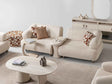 Bern Cream Moduler Sofa by Furnia at Eve Furniture