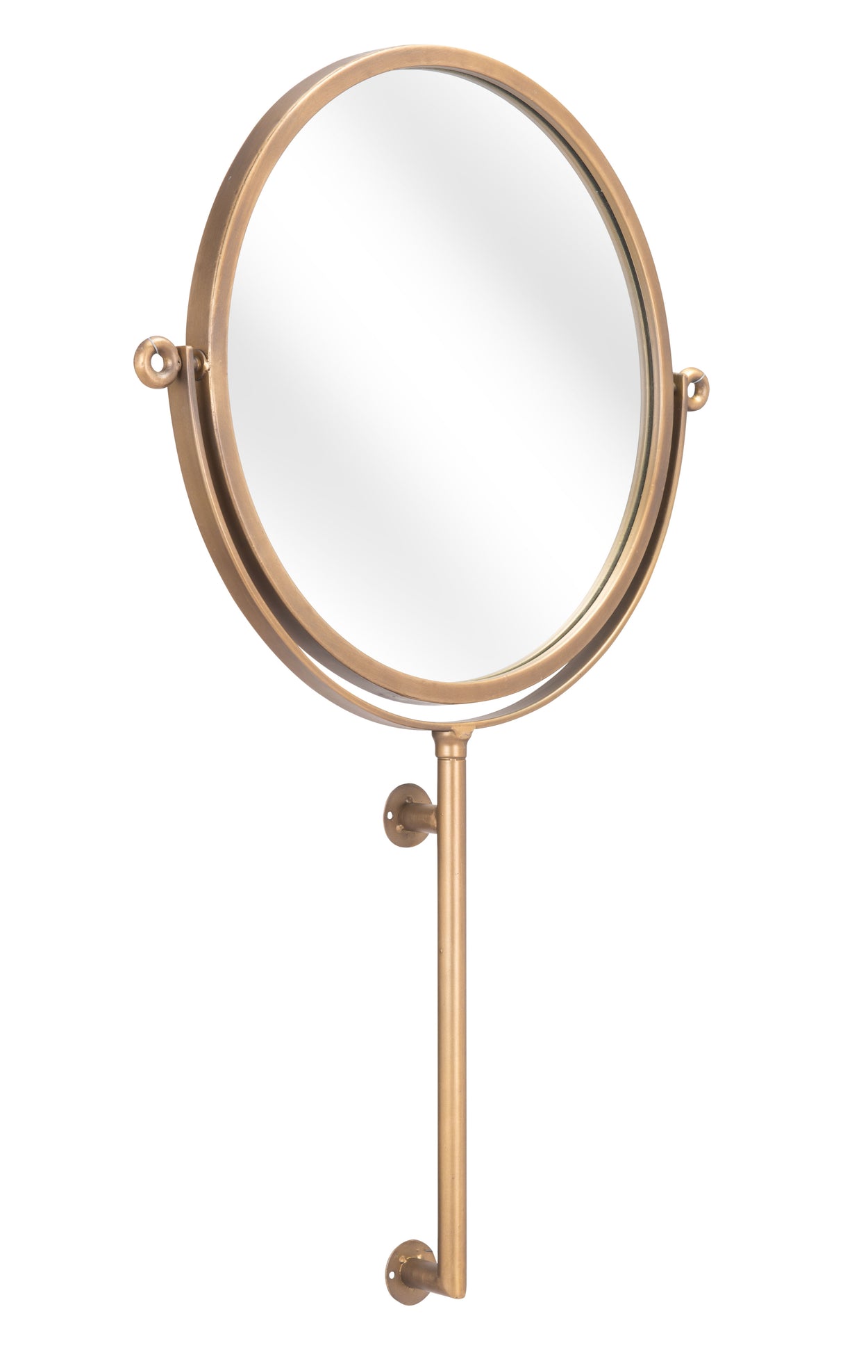 Bernis Brass Mirror by Zuomod at Eve Furniture