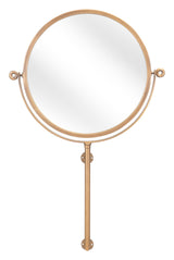 Bernis Brass Mirror by Zuomod at Eve Furniture
