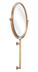 Bernis Brass Mirror by Zuomod at Eve Furniture