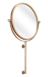 Bernis Brass Mirror by Zuomod at Eve Furniture