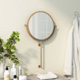 Bernis Brass Mirror by Zuomod at Eve Furniture