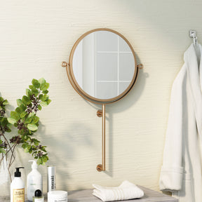 Bernis Brass Mirror by Zuomod at Eve Furniture
