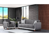 Berre Armchair Grey by Furnia at Eve Furniture