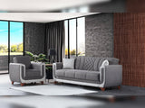 Berre Armchair Grey by Furnia at Eve Furniture