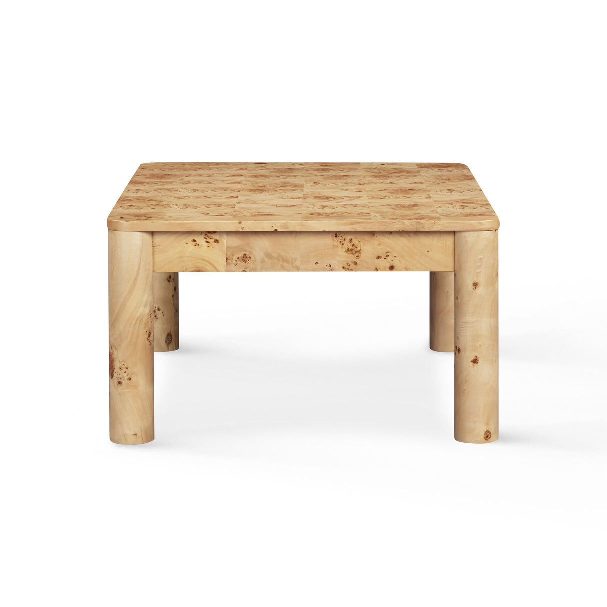 Berri 39" Natural Burl Coffee Table by TOV Furniture at Eve Furniture