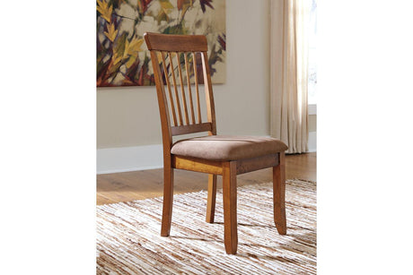 Berringer Rustic Brown Dining Chair, Set of 2 by Ashley at Eve Furniture
