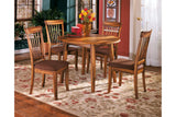 Berringer Rustic Brown Dining Drop Leaf Table by Ashley at Eve Furniture