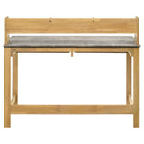 Besler Cement/Natural 47-inch SmartTop Writing Desk with Shelf by Coaster at Eve Furniture